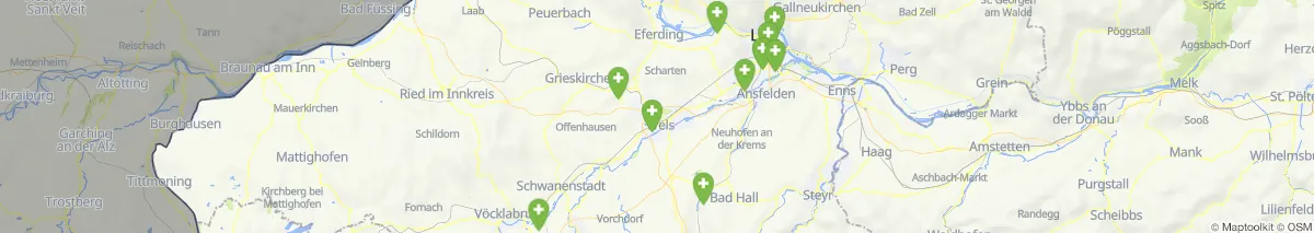 Map view for Pharmacies emergency services nearby Wallern an der Trattnach (Municipality, Oberösterreich) (189)